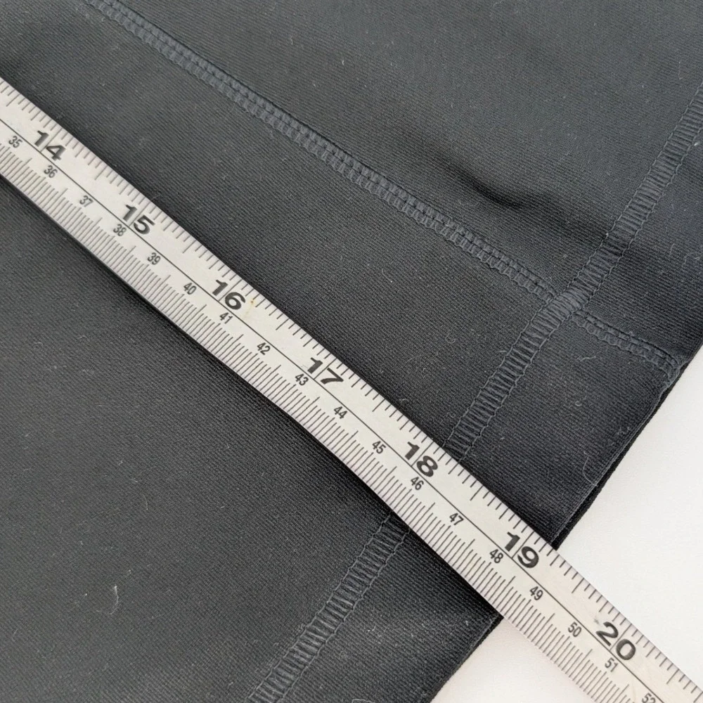 L.L.Bean Skirt Women Small Black Athletic Activewear Stretch Gorpcore Minimalist